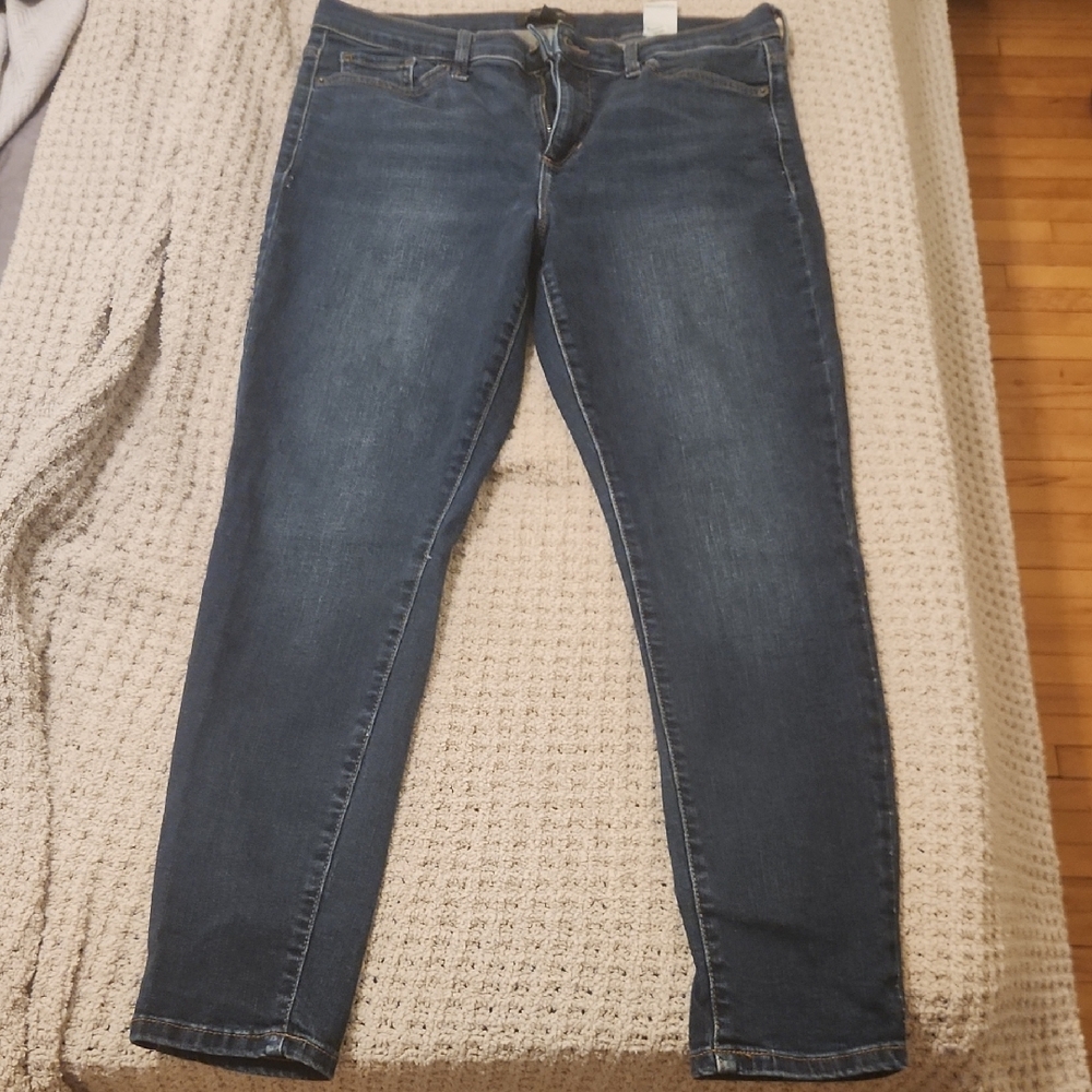 Banana Republic Blue Skinny Jeans with Stretch
